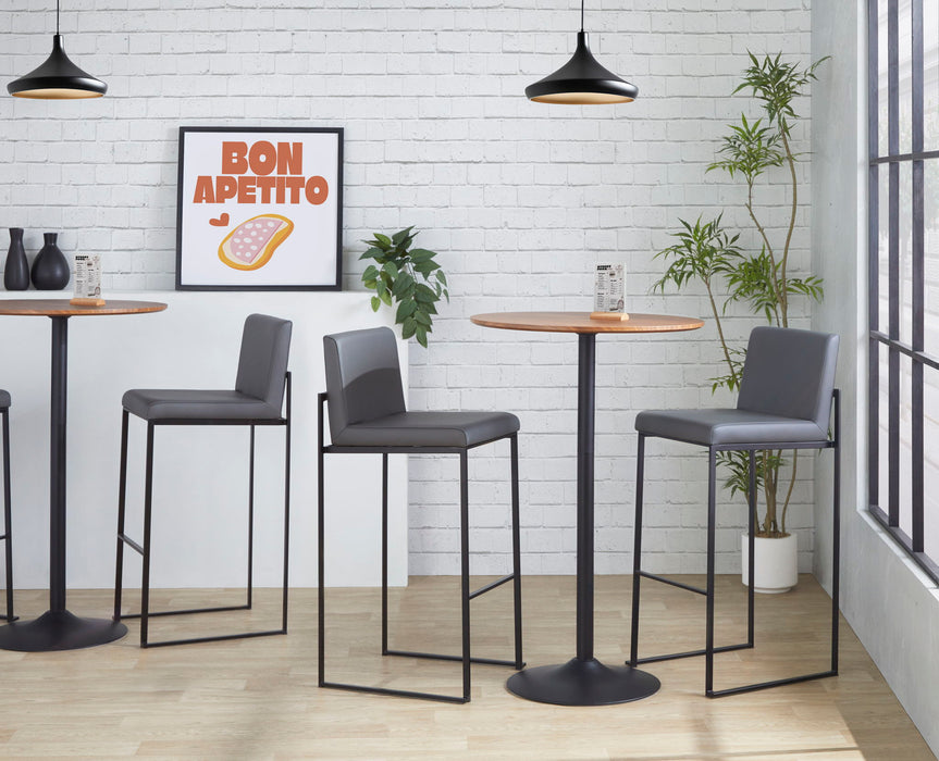 Fuji - Contemporary High Back Barstool Elegant Design