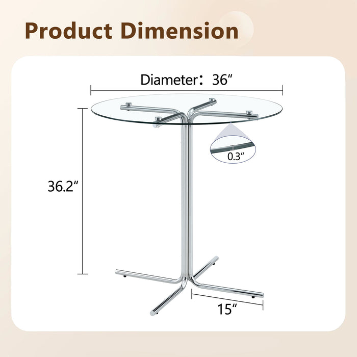 Round Bar Table For Kitchens