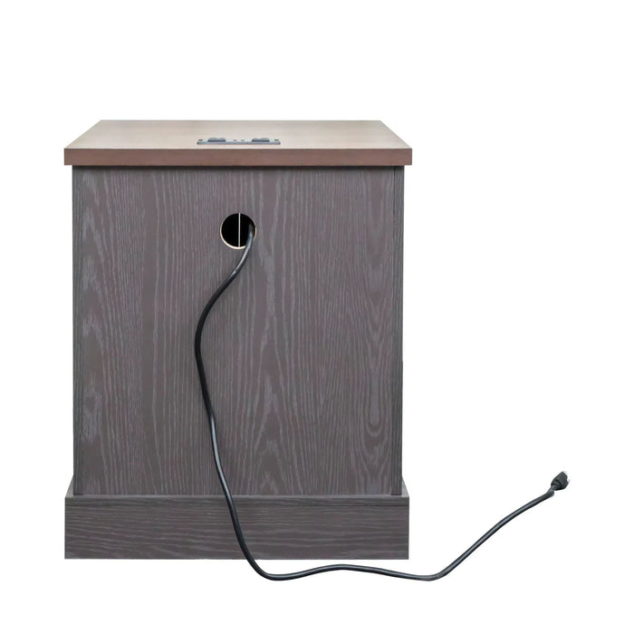 Nightstand With Adjustable Shelf