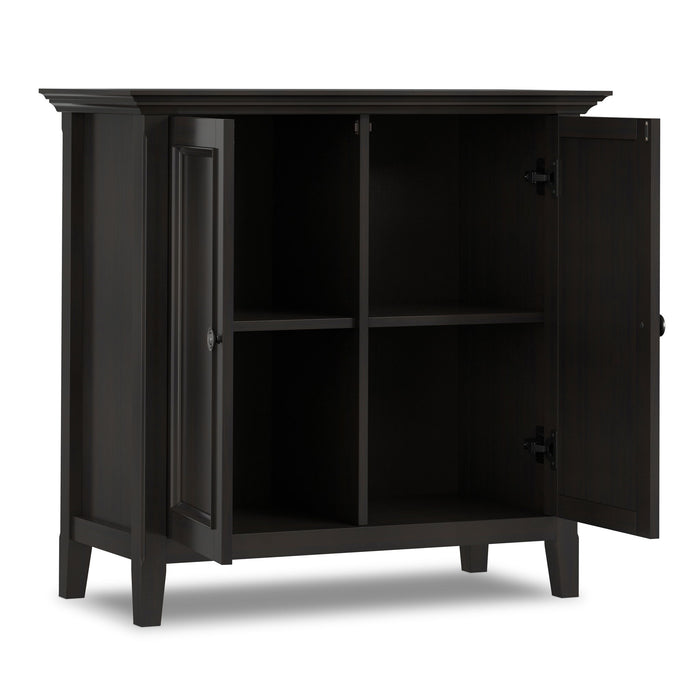 Amherst - 2 Door Storage Cabinet & Adjustable Shelving - Brown