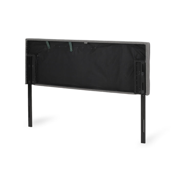 King / California King Sized Headboard - Charcoal Gray