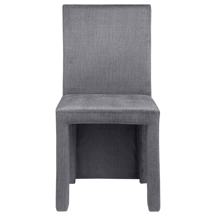 Santa Cruz - Upholstered Dining Side Chair (Set of 2) - Gray