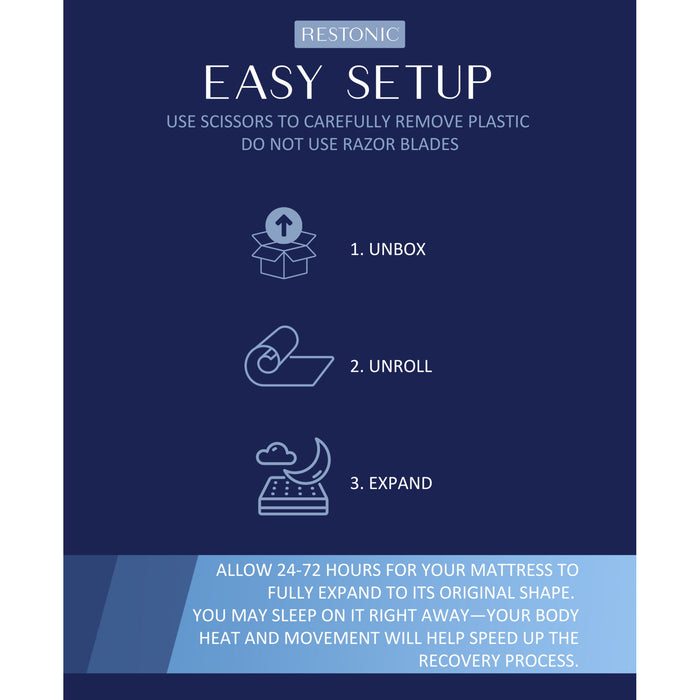 Tempagel - 13" Lux Firm Mattress With Cooling And Support