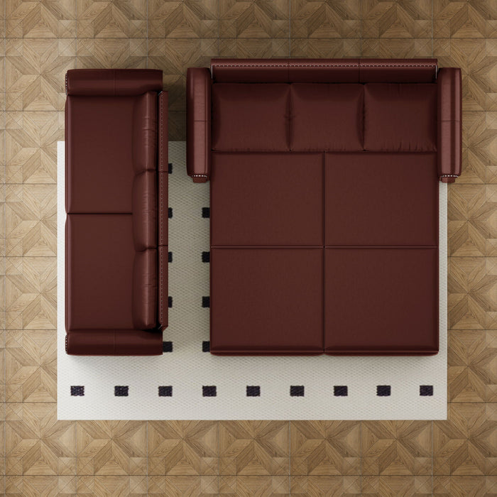 Chesterfield Sofa & Pull Out Bed