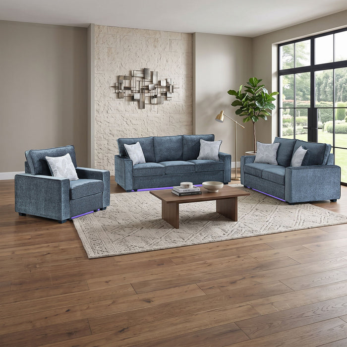 Rita - Living Room Set With LED