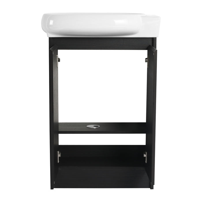 Freestanding Bathroom Vanity & Sink, Soft Close Doors
