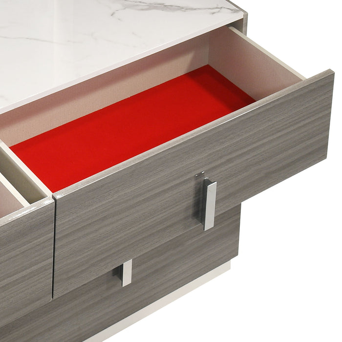 Altima - 6 Drawer Dresser (Mirror Not Included) - Gray