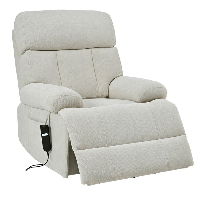 Oversized Power Lift Recliner Chai With Remote Control, Side Pocket, Spacious Seat