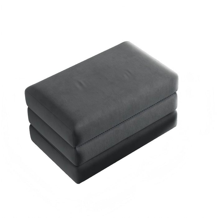 3 In 1 Convertible Sleeper, Deep Seat Pull Out Sofa Bed, Button Tufted