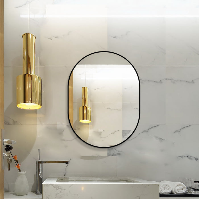 Modern Framed Bathroom Vanity Mirror
