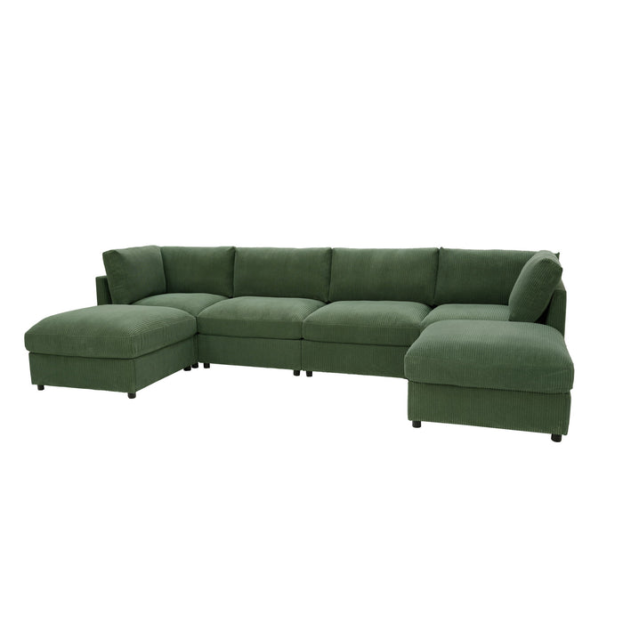 Modern Reversible Modular Sectional