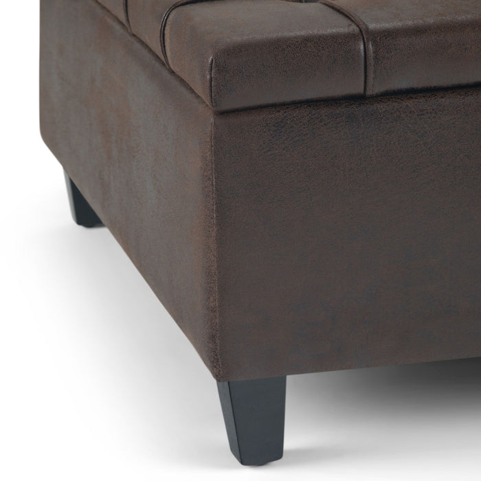 Harrison - Large Coffee Table Storage Ottoman