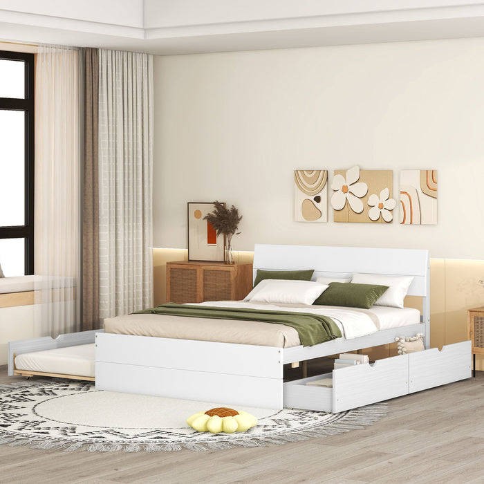 Modern Bed Frame With Headboard And Footboard