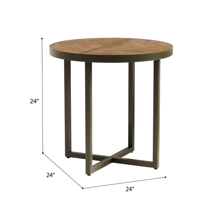 Denton - End Table - Antique Pine