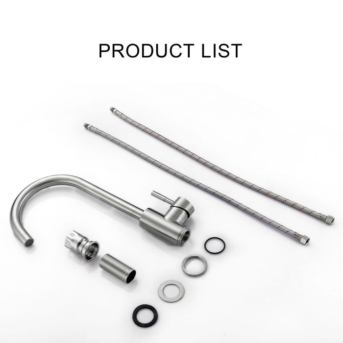 Modern Kitchen Sink Faucet With Single Handle