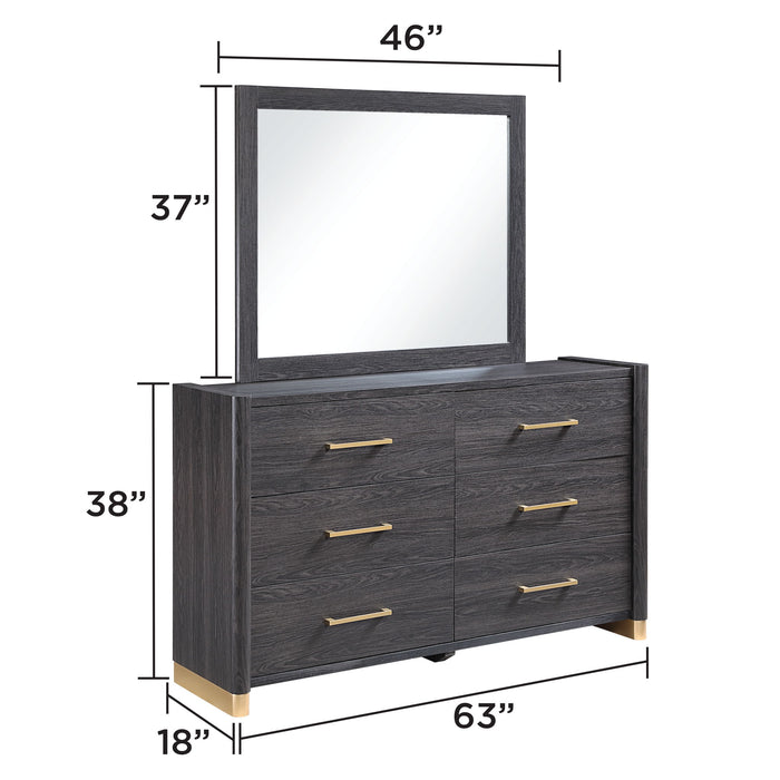 Clifton - Bedroom Set With Upholstered Headboard