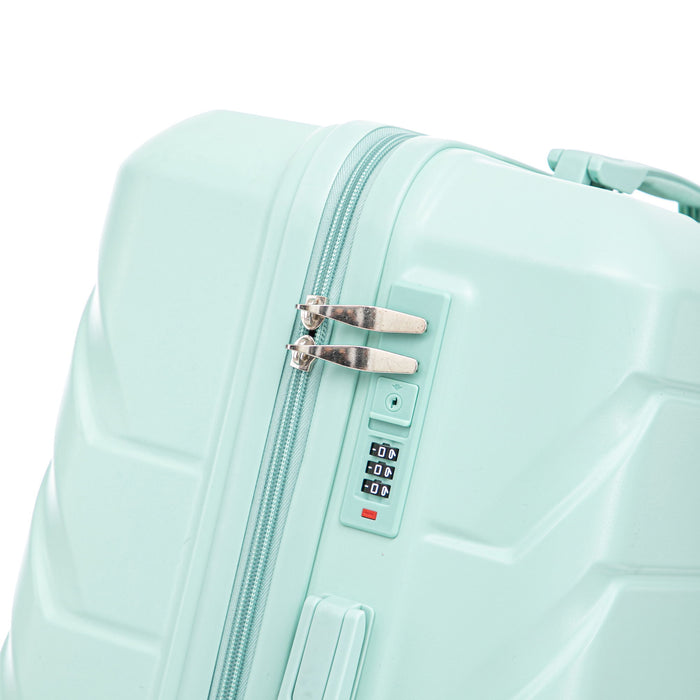 3 Pieces Set 20" / 24" / 28" Spinner Wheel Luggage With Combination Lock