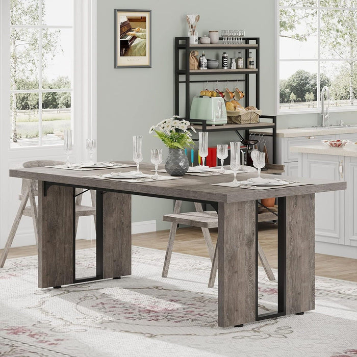 Large Rectangular Kitchen Table