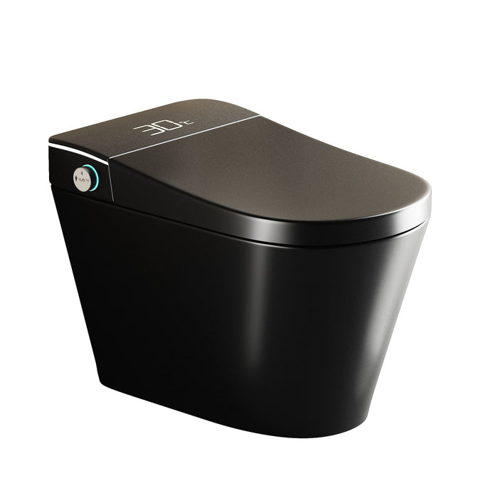 Smart Bidet Toilet With Auto Open / Close Seat, Warm Water Wash, Heated Seat, And Wireless Remote Control