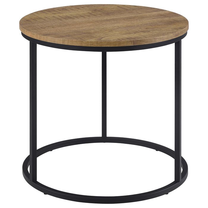 Arrize - Round Side End Table - Mango Color