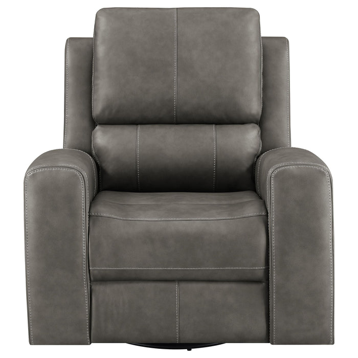 Boyce - Triple Power Swivel Recliner With Independent Adjustments