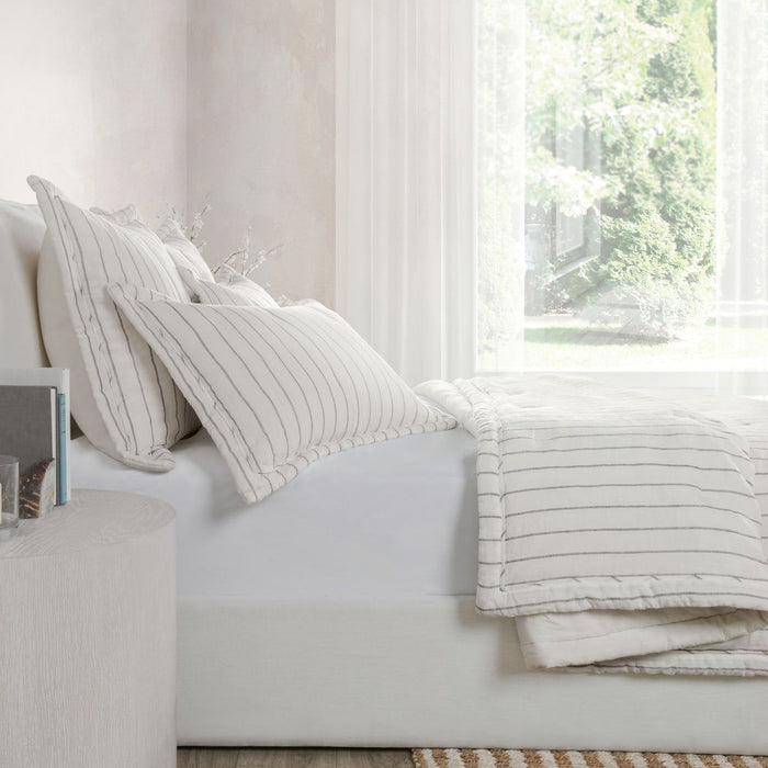 Monaco - Comforter Euro Sham - Ivory