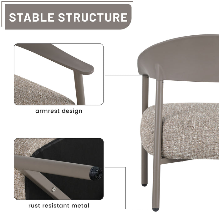 Furniture Set With Seat Cushions, Sturdy And Durable