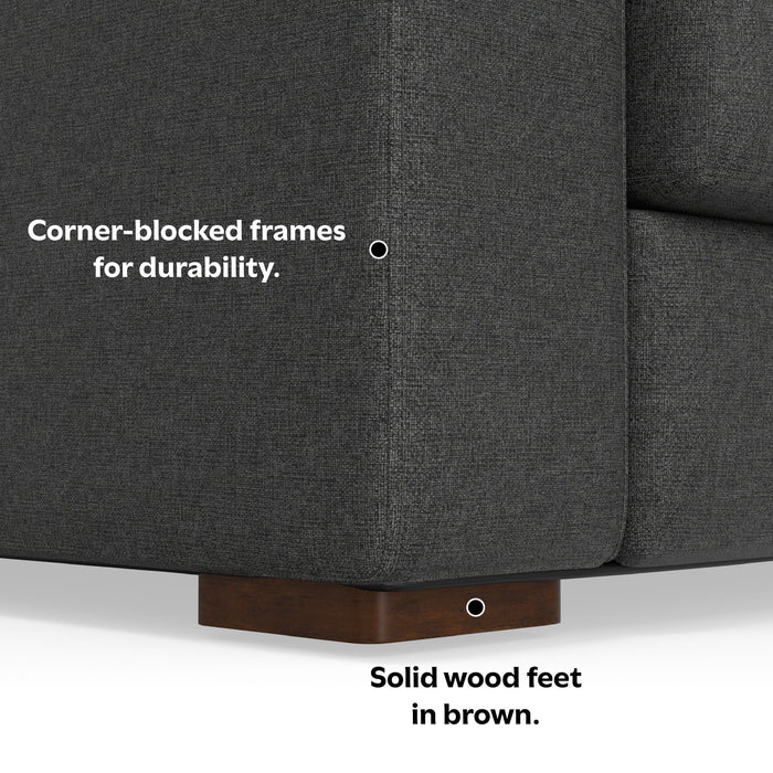 Charlie - Upholstered Deep Seater Sectional Sofa