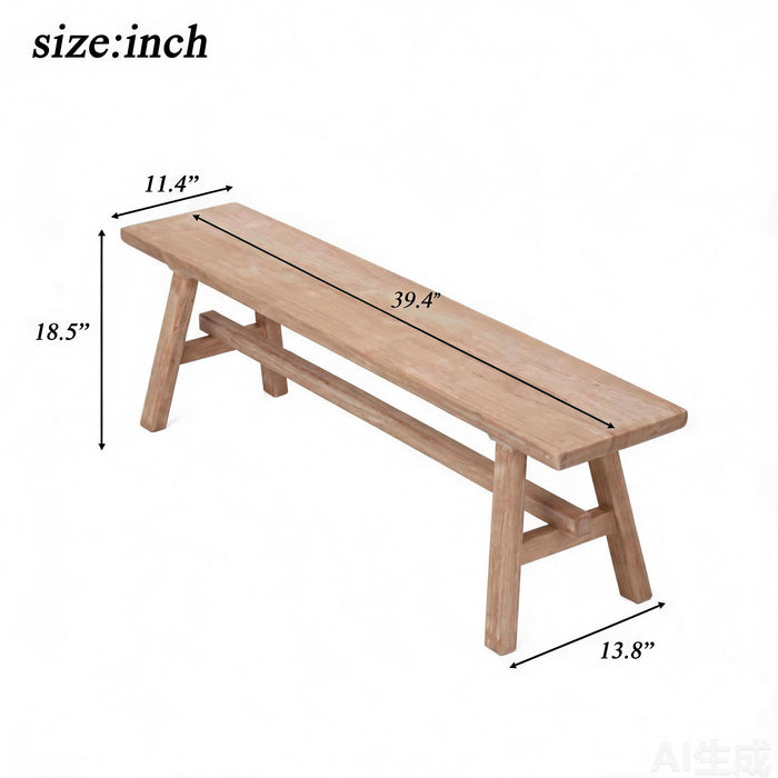 Farmhouse Dining Bench