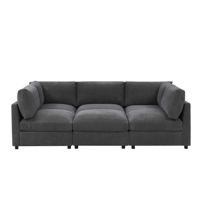 Modern Reversible Modular Sectional