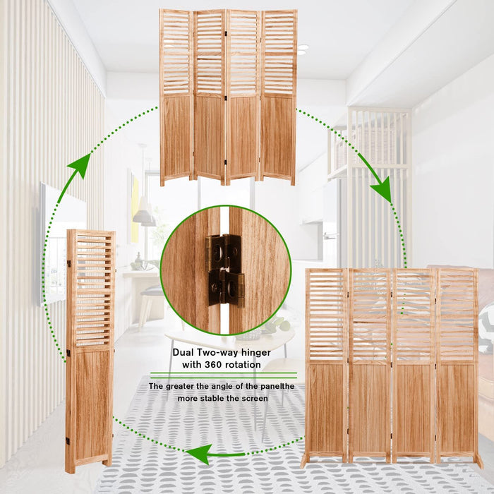 Expertly Designed Panel Folding Room Divider