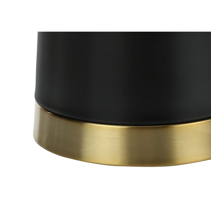 Lighting, Table Lamp, Resin, Contemporary - Black / Cream