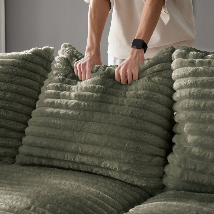 4 Seat Sofa, Deep Seat Couches With Soft Pillows