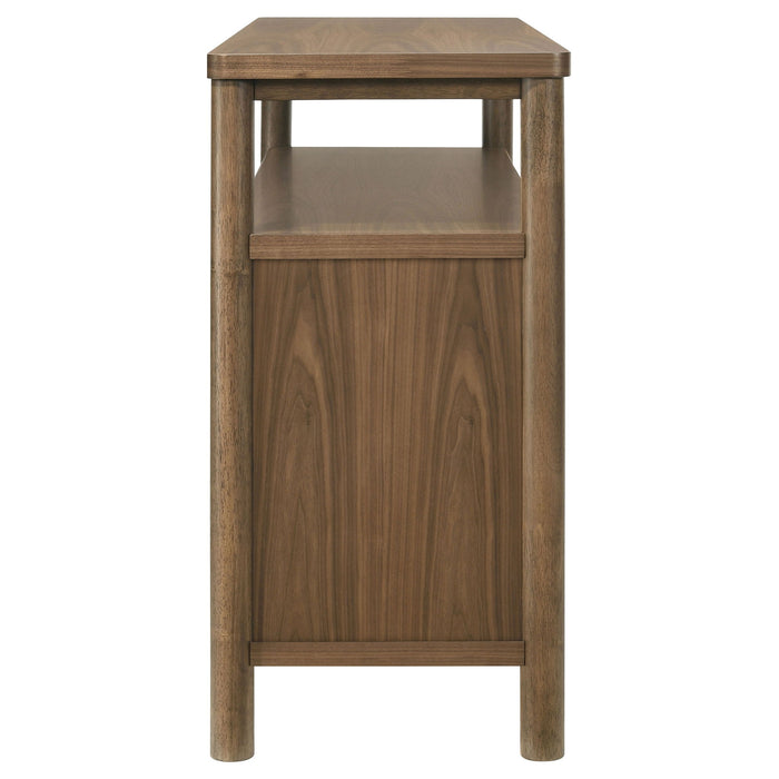 Graham - Sideboard With Open Shelf - Walnut