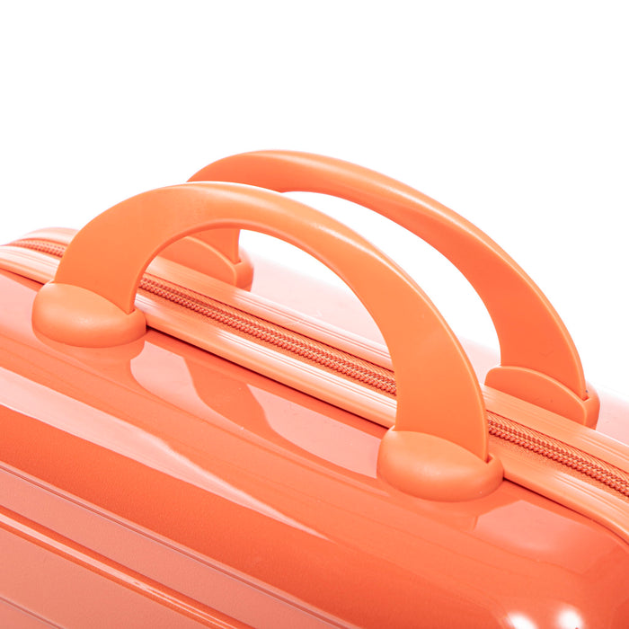 Luggage Set 14" / 20" With Combination Lock And Cosmetic Case