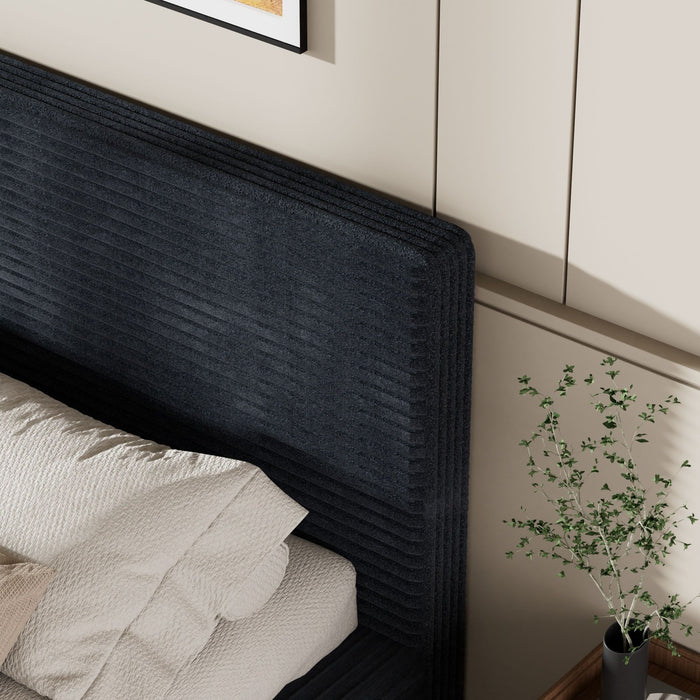 Airframe - Upholstered Bed Frame, Cloud Soft Headboard