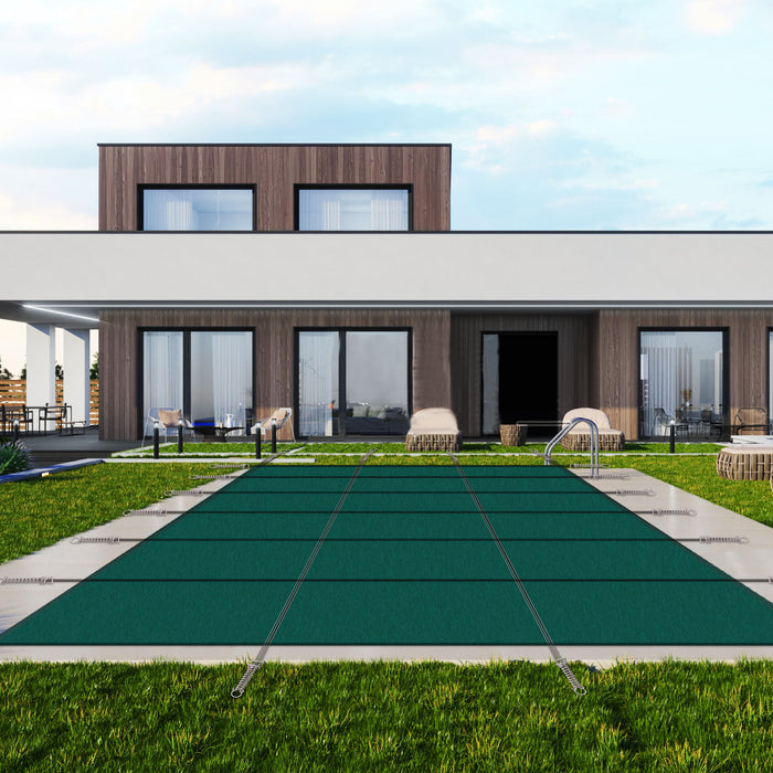 16 X 32 Ft Inground Pool Safety Cover, Rectangle