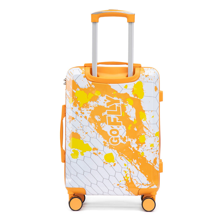 Luggage With Combination Lock, Lightweight Carry-On Suitcase