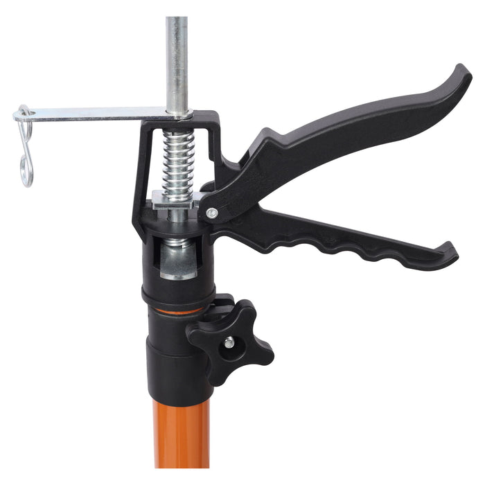 Adjustable Support Pole System For Drywalls And Cabinets With Carry Bag