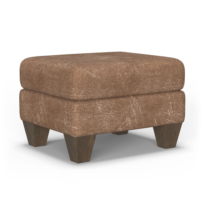 Moxy - Fabric Ottoman, Square Tapered Legs