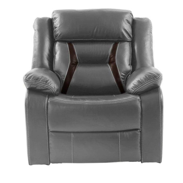 Modern Recliner With Pillow Arms And Headrest