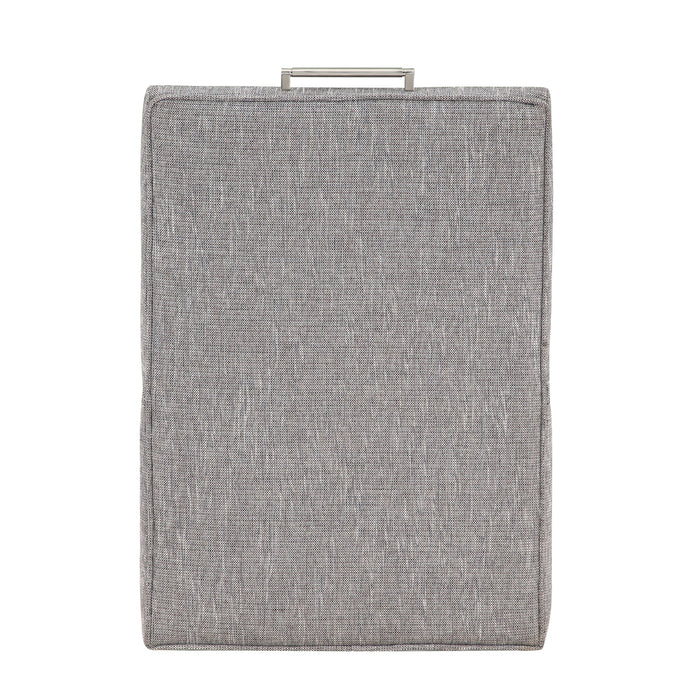 Della - Upholstered Castered Chair - Gray