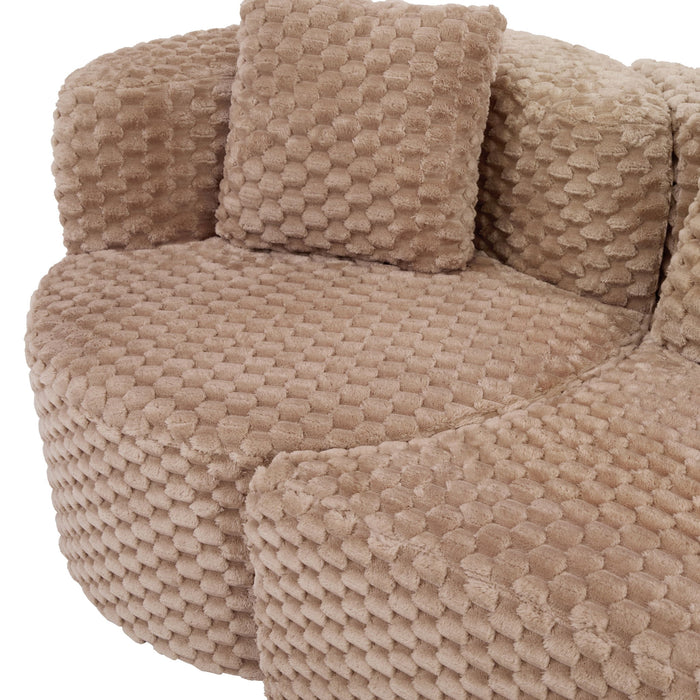 Modular Sectional Sofa With Free Combination Design
