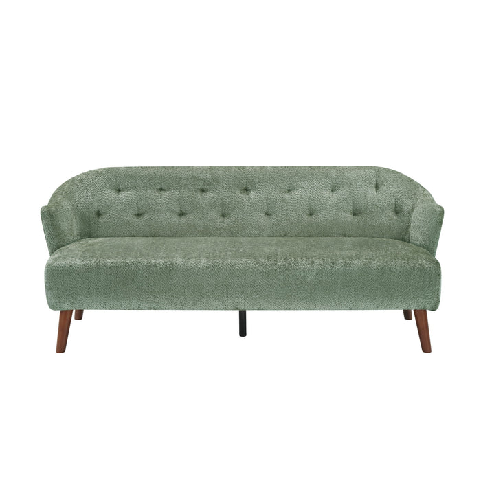 3 Seater Tufted Upholstered Couch Comfy Living Room Sofa