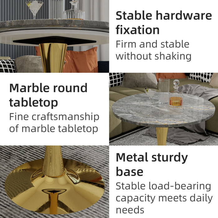 Coffee Table With Round Top