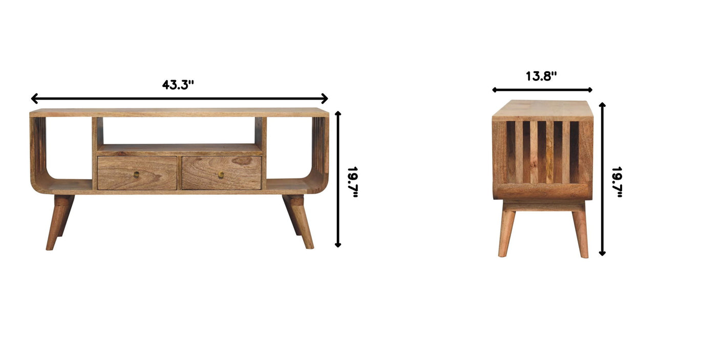 Soba - Multi Media Unit - Brown