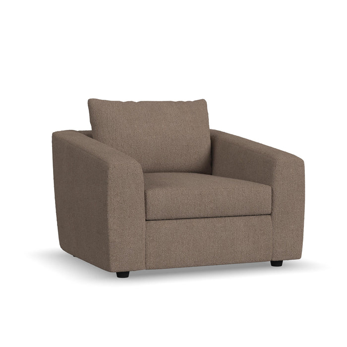 Chevy - Fabric Dining Chair - Brown