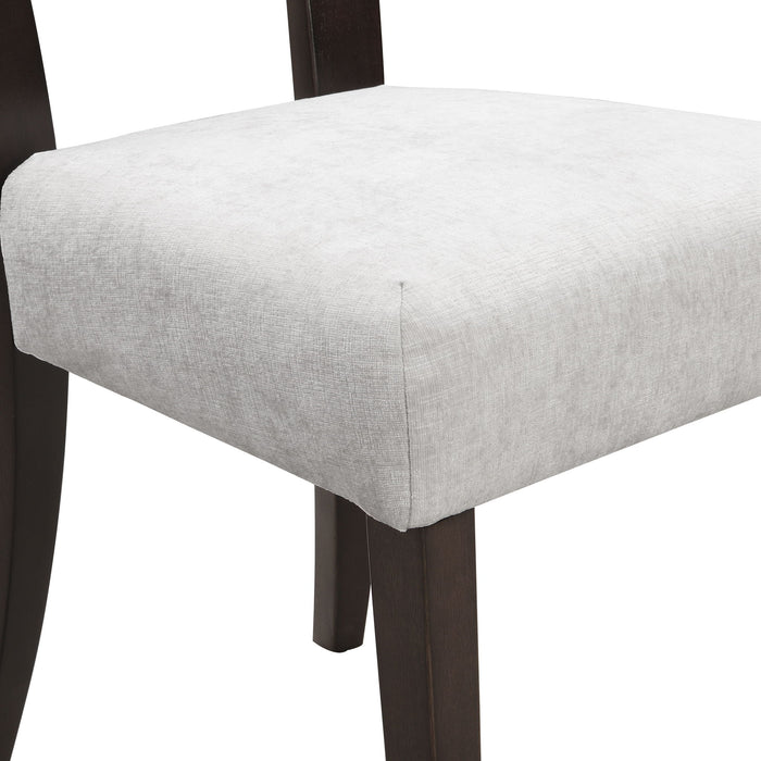 Upholstered Dining Chairs (Set of 2) - Gray