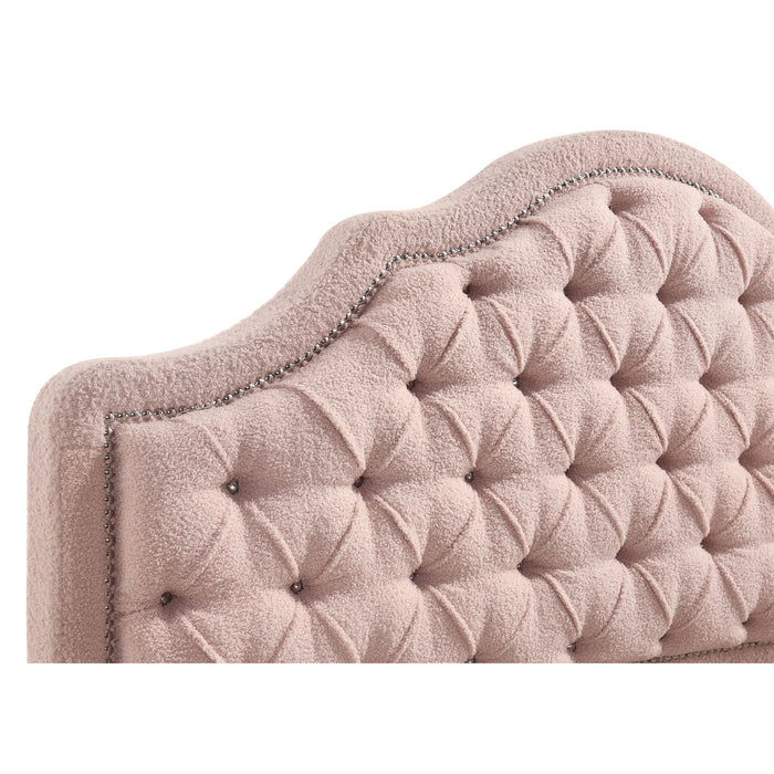 Robinette - Full Bed Upholstered Storage - Pink