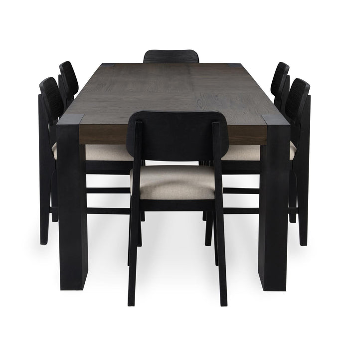 Deaven - Dining Table - Brown